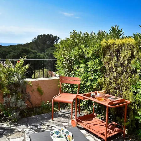 Lejlighed Avec Piscine Cozy Spacieux, Climatise, Vue Mer! Plages Et Centre 15 Mns! *